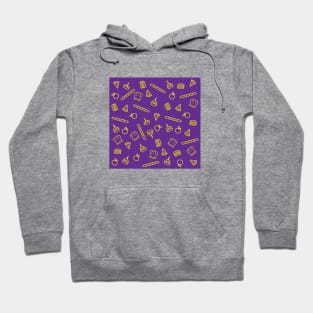 Food Lover Pattern Hoodie